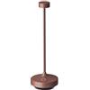 Lumisky Lampada da tavolo senza fili rame touch LED bianco caldo RUBY COPPER H25 cm