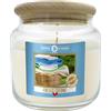Cereria Di Giorgio - Candela in Giara di Vetro Profumata al Cotone - Fragranza Senza Allergeni - Diametro 10 cm Altezza 11 cm - Durata 80 ore