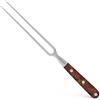 Giesser since 1776 - Made in Germany - Forchetta tranciante, 21 cm, Tree of Life, PremiumCut Fork No 1, forchetta da carne, manico in legno di thuja, inossidabile, posata da barbecue tedesca