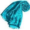 Lorenzo Cana - Sciarpa - Paisley - Donna turchese Blaugrün Petrol