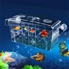 smatime Sala Parto Acquario Grande e Trasparente - Scatola di Allevamento per Pesci Rossi - Incubatrice con Nursery, 27 x 11.5cm