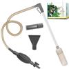 TZEKING Sifone Acquario,1.7m Aquarium-Syphon-Kiesreiniger mit Handpumpe,Scambiatore d'Acqua dell'acquario,Aspiratore per acquari,per Cambio Acqua,Lavaggio della Sabbia