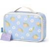 Thun Borsa termica porta pranzo colore blu fantasia floreale