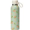 Thun Borraccia verde con motivo floreale, 900 ml