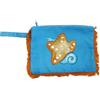 Thun Pochette Pochette blu con motivo marino e laccetto da polso, 1 pochette