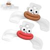 WOUYTPE 2 Pezzi Clip Portapagine, Clip per Pagine di Libri, Clips Register Page, Simpatico Design Adesivo, Proteggi le Pagine in Modo Efficace, Adatto Allo Studio, al Lavoro e ad Altri Scenari