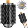 ZEPHBLOW Spazzola volumizzante rotonda grande aggiornata per accessori Dyson Airwrap, attacco a spazzola rotonda a cilindro grande da 7,6 cm, compatibile con Airwrap HS01/05/08, setole flessibili per