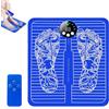 GBKDQQ EMS - Massaggiatore elettrico per piedi, 8 modalità e 29 intensità, portatile, pieghevole, USB, per rilassamento muscolare, sollievo dal dolore e stimolazione della circolazione sanguigna per la casa