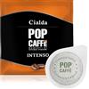 POP CAFFE' POPCAFFÉ 100 Cialde Caffè ESE 44mm in Carta Filtro - Miscela Intenso - Gusto Forte e Deciso - Caffè Italiano per Macchine ESE