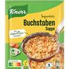 Generico Buchstaben Suppe - Zuppa tedesca per una preparazione rapida senza additivi, Zuppa lettera - 3 porzioni - Miscela pronta in un attimo - Compatibile con Knorr Suppenliebe - 82g