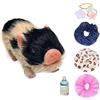 Abenduot - Bambole di Maiale Realistiche 12,7 cm in Silicone Morbido, Mini Giocattoli di Simulazione di Animali, Accessori per Bambini