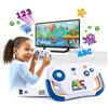 VTech ABC Smile TV - Console di apprendimento wireless con chiavetta HDMI per TV con 15 livelli di gioco per ore di apprendimento - Per bambini dai 3 ai 7 anni