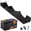 KINDLUME Mini Skateboard da Dita, Pista Skateboard, Mini Skate, Skateboard per Dita, Set Modulabile con 6 Ramp e Connettori, per Pratica Trick, Gioco Creativo, Regalo Bambini