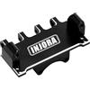 INJORA Servo Supporto Regolabile Supporto Alluminio CNC per Axial SCX24 1/24 RC Crawler Upgrade,Nero
