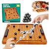 Huifengjie Gioco di Scacchi Magnetici, Gioco degli scacchi magnetico, Magnetic Chess Game con Effetto Pietre Magnetiche,Dama Gioco da Tavolo Educativo Gioco,gioco degli scacchi magnetico per bambini e adulti, B