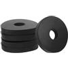 PATIKIL Rondelle Gomma Piatte, 20pz 1 Od x 1/4 Id x 1/8 Spessore Boccole Gomma Distanziali Multiuso Rondelle Anti Vibrazioni per Bulloni Viti Elettrodomestici Auto