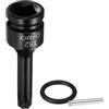 QUARKZMAN Attacco Bussola Torx T52 Impatti 1/2 Con 6 Punte Stella Acciaio CR-MO Con Perno E O-Ring Per Avvitatori Percussione Adattatore Per Officina Meccanica