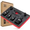 HASKYY Set di cacciaviti a percussione da 1/4 3/8 1/2 3/4 per avvitatore a batteria, cricchetto e chiave dinamometrica - Set di dadi in acciaio al cromo molibdeno