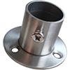 HEGAPRO Flangia in acciaio inox, connessione a flangia, ancoraggio a parete, flangia a parete, fissaggio per tubo, supporto per tubo per interni ed esterni (19 mm), 1 pezzo