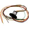 Generic 12.5mm 300Rpm 6 Fili CIRCUITSx2A Capsule Slip Ring AC 240V per Monitor Robot