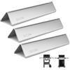 Hisencn 7635 - Set di 3 Barre aromatizzanti per Weber Spirit E210, S210, E220, S220 con manopole di Controllo Frontale