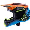 alpinestars -M3 Fray Casco Cross unisex nero