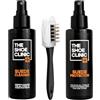 Shoe Clinic Kit Pulizia Scarpe Camoscio e Nabuk | Spray Pulizia Scarpe, Impermeabilizzante, Spazzola per Camoscio e Nabuk | Pulisci, Proteggi, Impermeabilizza Scarpe, Sneaker, Stivali | Cura di Scarpe