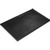 Ideal Standard - Ultra Flat S i.life, Piatto doccia rettangolare 170x80 in resina, Piletta di scarico lato lungo, Finitura opaca effetto pietra, Nero