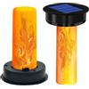 SKIKHN 2 pezzi di ricambio per lampade a energia solare, modulo solare di ricambio per lampade da giardino, lampade solari di ricambio con lampadine a LED