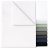 Dreamzie - Lenzuolo Una Piazza e Mezza Sopra 220x270 - Bianco