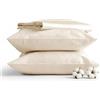 Dalfilo Set Lenzuola Matrimoniali Cotone, Parure Lenzuola, 100% Percalle di Cotone 200 TC, 1 Lenzuolo Sopra Ampio + 2 Federe a Sacchetto, Made in Italy, Traspiranti, Delicate sulla Pelle