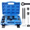 LIROPAU Kit di Strumenti per la Fasatura del Motore, 1.860.992.000, 1.860.987.000 | Set di Strumenti di Bloccaggio e Tenuta dell'Albero a Camme, Compatibile con FIAT a Alfa Romeo 1.2 16V, 1.4 16V, T-Jet