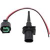 Be In Your Mind 2 sensori di temperatura dell'aria ambiente e cavi di spina 61138365340 61130005199 65816905133 Compatibile con BMW MINI sensore di temperatura dell'aria ambiente esterno