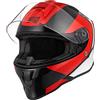 ORIGINE On Road Casco Integrale Casco Moto con Ventilazione ECE (BOLT GLOSS RED BLACK,M)