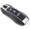 LT Easiyl Custodia Per Chiave Telecomando A 3 Pulsanti Compatibile Con Porsche 911 Compatibile Con Panamera Compatibile Con Macan Compatibile Con Boxster 81x33mm Nero