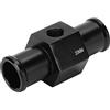 Aramox Adattatore per Sensore di Temperatura Dell'acqua, Adattatore per Temperatura Dell'acqua Sensore per Indicatore di Temperatura Dell'acqua Connettore a 3 Vie Modifica del Motociclo(A（20mm))