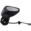 SHLPDFM 1 copertura per specchietto retrovisore elettrico lato conducente riscaldato, compatibile con Ford Fiesta Mk7 2008-2012