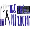 Hitopin 19 Pezzi Kit Smontaggio Pannelli Auto, Strumento di Rimozione Pannelli, Strumento di smontaggio del Pannello, Strumento di Rimozione in Plastica, per Smontare Pannello Interno Auto Radio