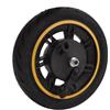 CISSIYOG Ruota anteriore 10 pollici 60/70-6.5 per Ninebot Max G30 monopattino elettrico - Pneumatico tubeless con freno a tamburo - Ricambio e accessorio resistente
