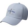 Calvin Klein MONOLOGO Cappello da Baseball da Donna con Ricamo LV04K5026G Cappello, Rosso (Adrenaline Rush), Taglia Unica, Rosso (Adrenaline Rush), Taglia Unica