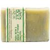 Antiche Bolle Sapone Naturale Tea Tree, Argilla Verde e Aloe Vera- Antibatterico e Antiacne per Pelle Grassa, Mista e Punti Neri - Con Olio d'Oliva - Artigianale Senza Olio di Palma - Solido 100g Made in Italy
