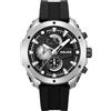Police - Cronografo Wyvern - Quartz movimento dell'orologio - Larghezza della cassa: 53 mm - Acciaio inossidabile - Black - 5 ATM
