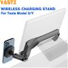 NONE VASTZ caricabatterie Wireless regolabile supporto per telefono cellulare schermo di controllo centrale supporto magnetico per cellulare per auto per Tesla Model 3 Y