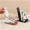 NONE Organizzatore per telecomando a 4 scomparti Scaffale da tavolo creativo Supporto in plastica Organizzatore da scrivania multiuso