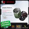 OnePlus Versione globale OnePlus Watch 3 Smart Watch Display AMOLED LTPO da 1,50 pollici Processore Snapdragon W5 Sistema di usura GPS a doppia frequenza