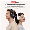 Lenovo LES-107 Cuffie da gioco over-ear Bluetooth 6.0 con audio surround Dolby, cablate/wireless, cancellazione del rumore, pieghevoli