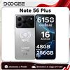 DOOGEE Note56 Plus Smartphone Android 16 48GB+256GB Batteria Grande da 6150mAh Display 6.56'' 90Hz UNISOC T7225 Fotocamera 50MP NFC