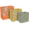 Clairefontaine 116359C, Jardin dei Sens, Set Di 3 scatole, 25x25x12 cm