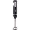 GALILEO Frullatore elettrico a immersione in acciaio inox 600W, 2 velocità + Pulse, nero, Kooper