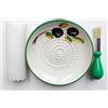 JOSKO Produkte 2730 - Set di piatti per grattugia in ceramica